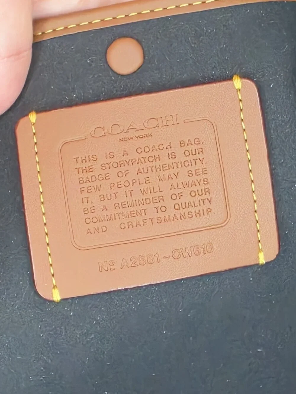 COACH SOFT EMPIRE CARRYALL BAG 40 - Picture 9 of 13